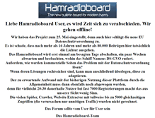 Tablet Screenshot of hamradioboard.de